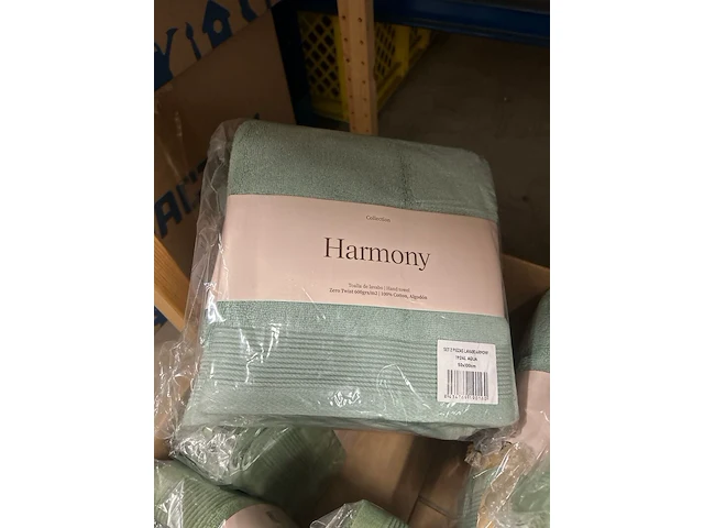 10x handdoek 50x100 cm harmony - afbeelding 2 van  5