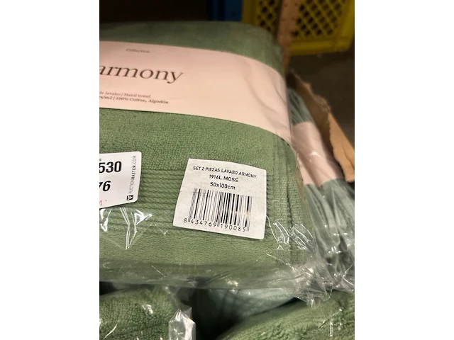 10x handdoek 50x100 cm harmony - afbeelding 5 van  5