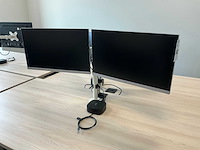 10x hp monitor met 5 dockingstations - afbeelding 1 van  9