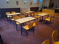 10x kantinetafel met 32 stoelen - afbeelding 3 van  6