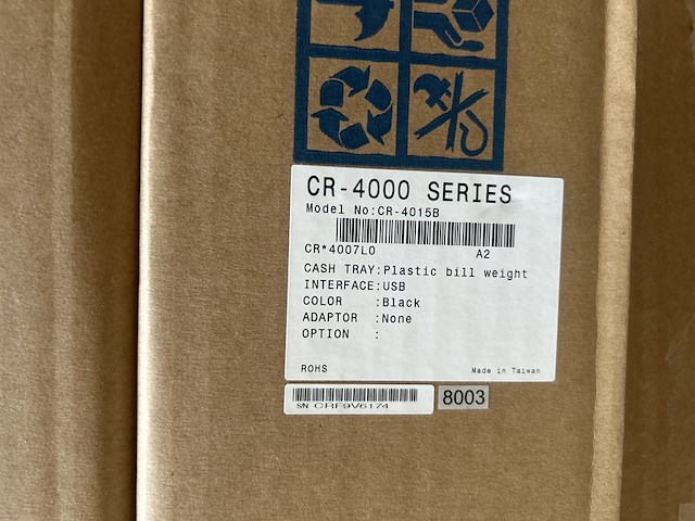 10x kassalade posiflex, cr-4015b - afbeelding 4 van  4