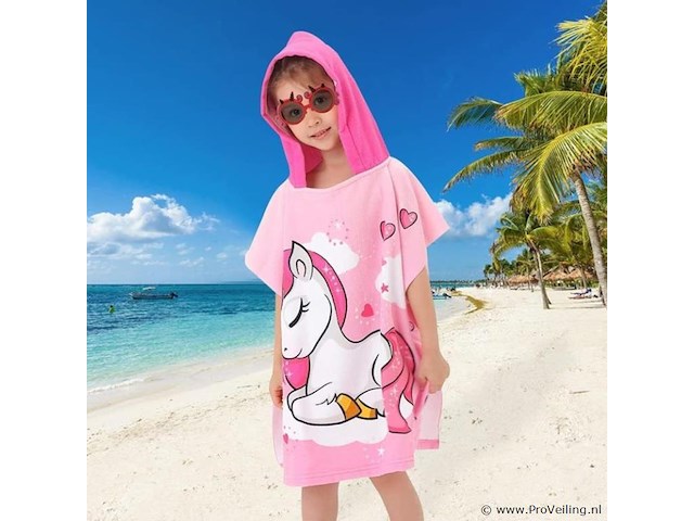 10x kinderhanddoek/poncho - afbeelding 1 van  7