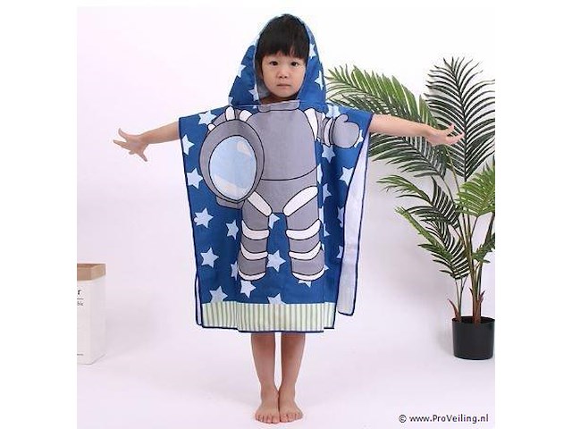 10x kinderhanddoek/poncho - afbeelding 4 van  7