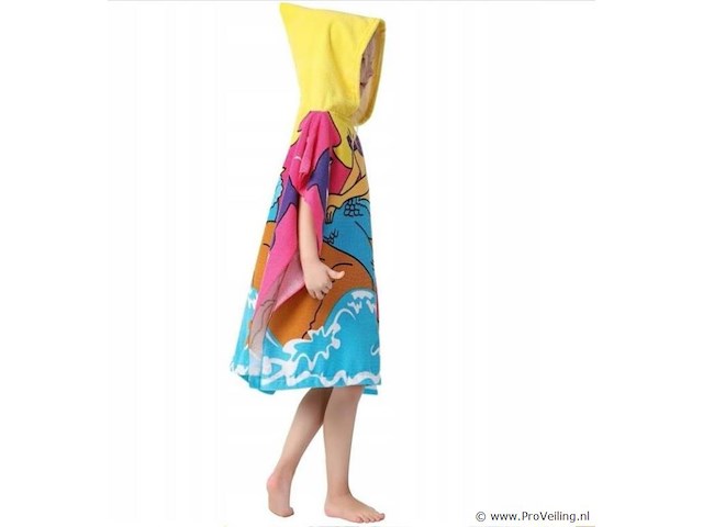 10x kinderhanddoek/poncho - afbeelding 7 van  7