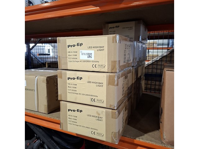 10x led high bay 150w kcd, zwart, 2024 - afbeelding 2 van  2