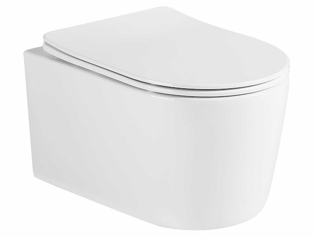 10x mawialux turbo flush inbouw wandcloset met closetzitting - glans wit - afbeelding 1 van  9