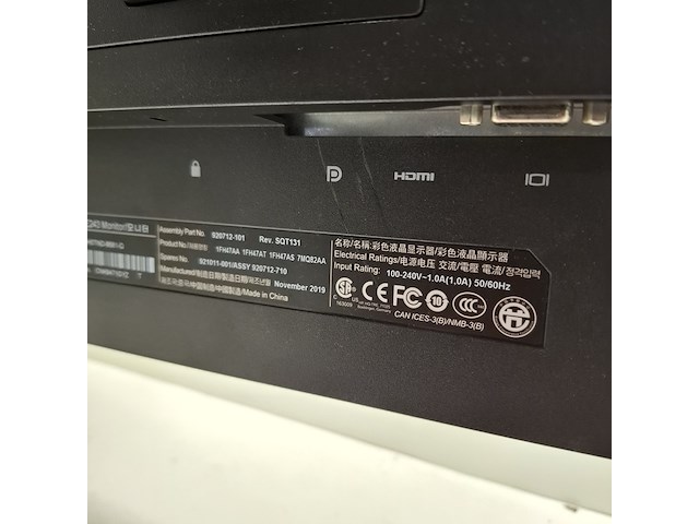 10x monitor hp, e243, 2019 - afbeelding 18 van  41