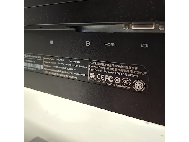 10x monitor hp, e243, 2019 - afbeelding 22 van  41