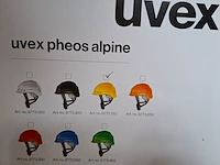 10x multifunctionele veiligheidshelm uvex, pheos alpine - afbeelding 6 van  8