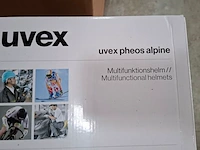 10x multifunctionele veiligheidshelm uvex, pheos alpine - afbeelding 8 van  8