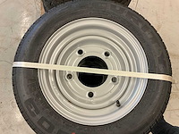 10x ongebruikt security 155/70r12c aanhanger wiel ifor williams - afbeelding 1 van  10