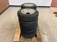 10x ongebruikt security 155/70r12c aanhanger wiel ifor williams - afbeelding 8 van  10
