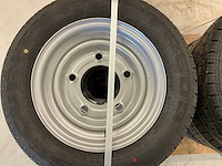 10x ongebruikt security 155/70r12c aanhanger wiel ifor williams - afbeelding 10 van  10