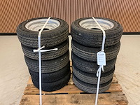 10x ongebruikt security 155/70r12c aanhanger wiel ifor williams - afbeelding 8 van  10