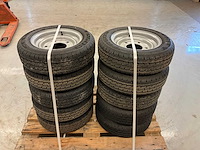 10x ongebruikt security 155/70r12c aanhanger wiel ifor williams - afbeelding 3 van  10