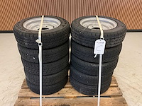 10x ongebruikt security 155/70r12c aanhanger wiel ifor williams - afbeelding 3 van  10