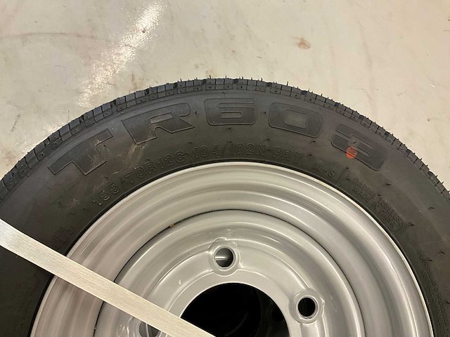 10x ongebruikt security 155/70r12c aanhanger wiel ifor williams - afbeelding 9 van  10