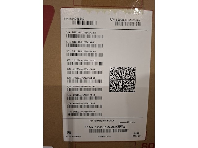 10x optimizer solar edge, s500b-1gm4mbm - afbeelding 3 van  3