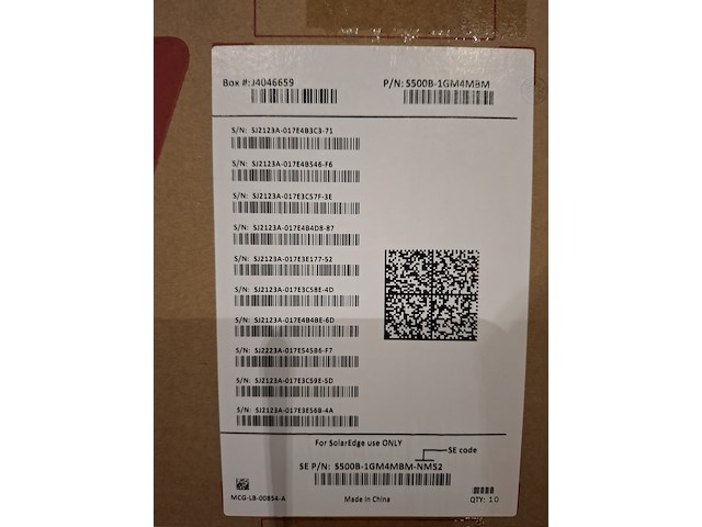 10x optimizer solar edge, s500b-1gm4mbm - afbeelding 3 van  3