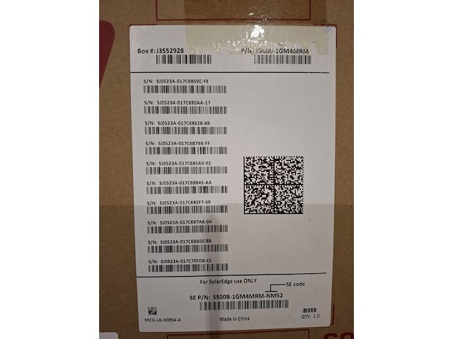 10x optimizer solar edge, s500b-1gm4mrm - afbeelding 3 van  4