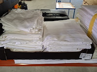10x pak horeca tafellinnen , wit - afbeelding 3 van  8