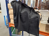 10x pak multifunctionele horecaschort, zwart