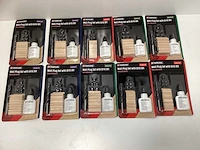(10x) parkside houtverbindingsset - 33 & 28-delig - houtboor - afbeelding 2 van  2