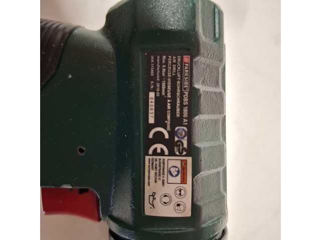 10x pneumatisch handgereedschap inclusief gereedschapskist o.a. parkside en metabo - afbeelding 3 van  22