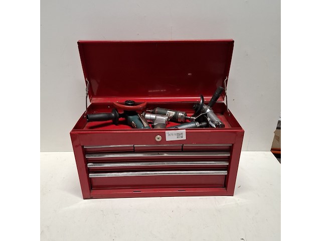 10x pneumatisch handgereedschap inclusief gereedschapskist o.a. parkside en metabo - afbeelding 9 van  22