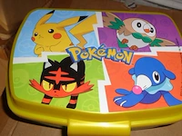 10x pokemon lunchbox