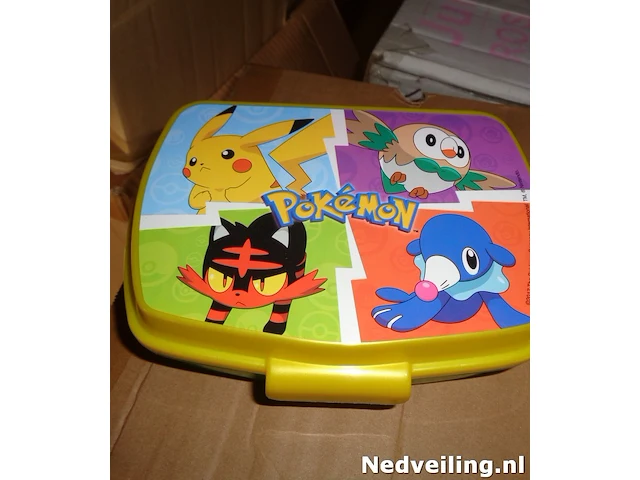 10x pokemon lunchbox - afbeelding 2 van  3