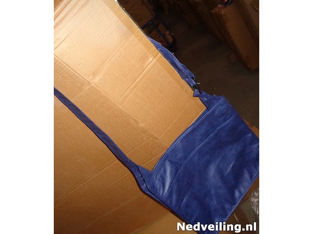 10x postman bag blauw - afbeelding 1 van  3