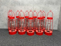 10x rode olielantaarn - afbeelding 1 van  7