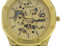 10x rosra d'oro heren horloge