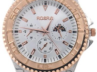10x rosra jeffe chromo heren horloge - afbeelding 1 van  1