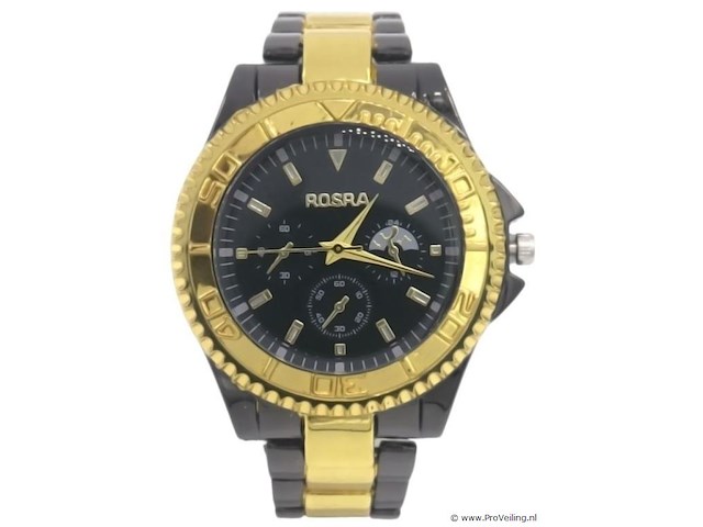 10x rosra jeffe nero heren horloge - afbeelding 1 van  1