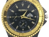 10x rosra jeffe nero heren horloge