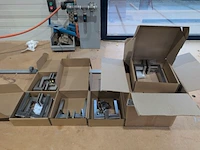10x set rvs deurbeslag
