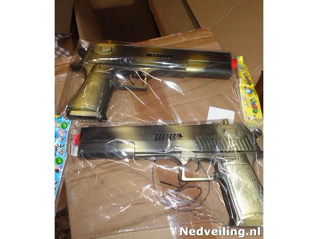 10x speelgoed ratelpistool - afbeelding 2 van  3