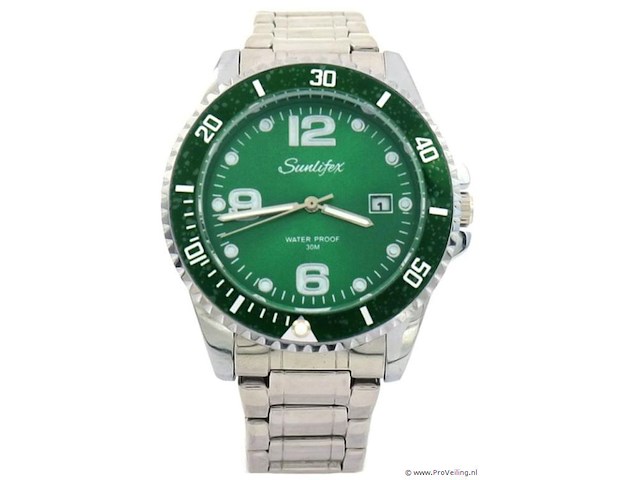 10x sunlifex evergreen heren horloge - afbeelding 1 van  1