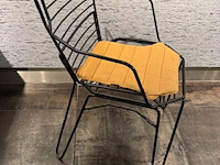 10x terrasstoel satelliet, ylfi ac, zwart - afbeelding 5 van  9