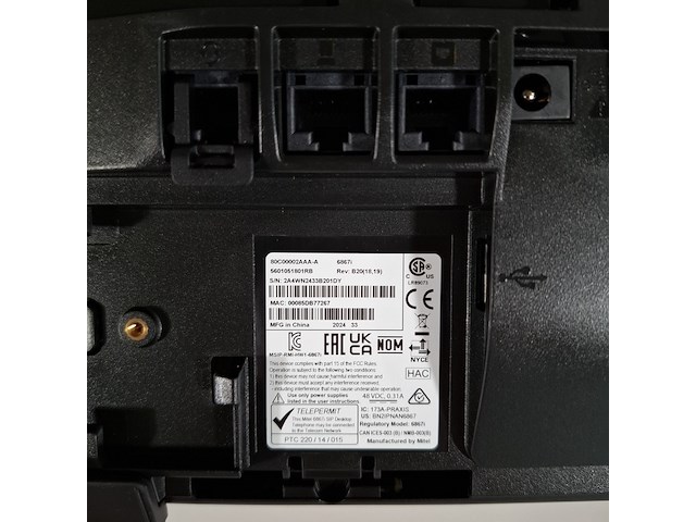 10x vaste telefoon mitel, 6867 - afbeelding 4 van  4