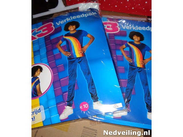 10x verkleedpak k3 3-5 en 6-8 jaar - afbeelding 3 van  3