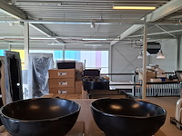 10x waskom best design, ancona, mat zwart - afbeelding 2 van  6