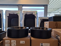 10x waskom best design, breela, mat zwart - afbeelding 1 van  7