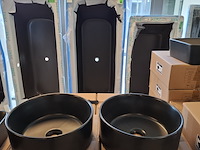 10x waskom best design, breela, mat zwart - afbeelding 3 van  7