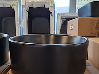 10x waskom best design, breela, mat zwart - afbeelding 5 van  7