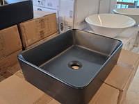 10x waskom best design, roveto, mat zwart - afbeelding 5 van  6