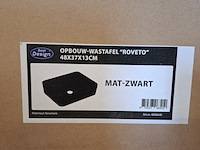 10x waskom best design, roveto, mat zwart - afbeelding 6 van  6