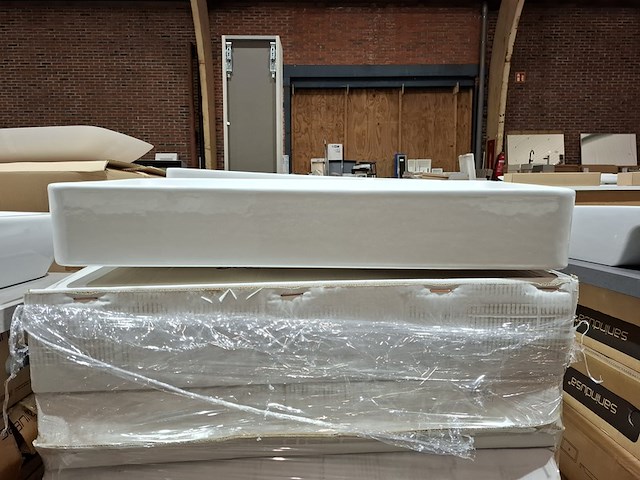 10x waskom sanindusa, sanlife, wit - afbeelding 4 van  7